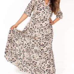 Callista Ecru Leopard