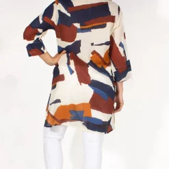 Claudette Navy/Tan
