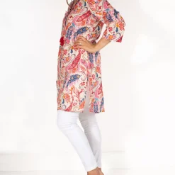 Claudette Pink Paisley