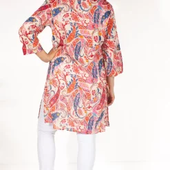 Claudette Pink Paisley