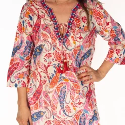 Claudette Pink Paisley