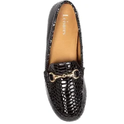 Romeo Black Patent Croc