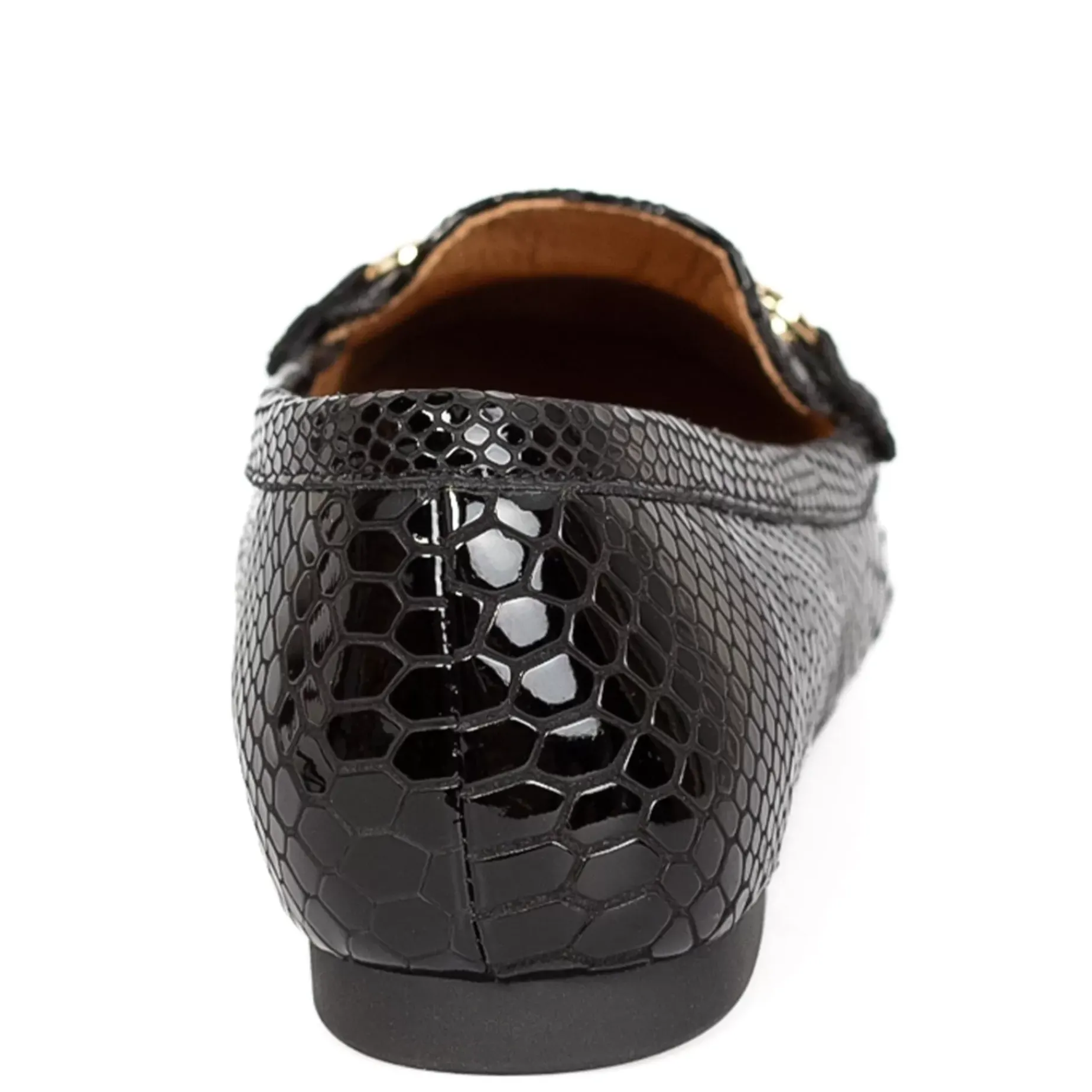 Romeo Black Patent Croc