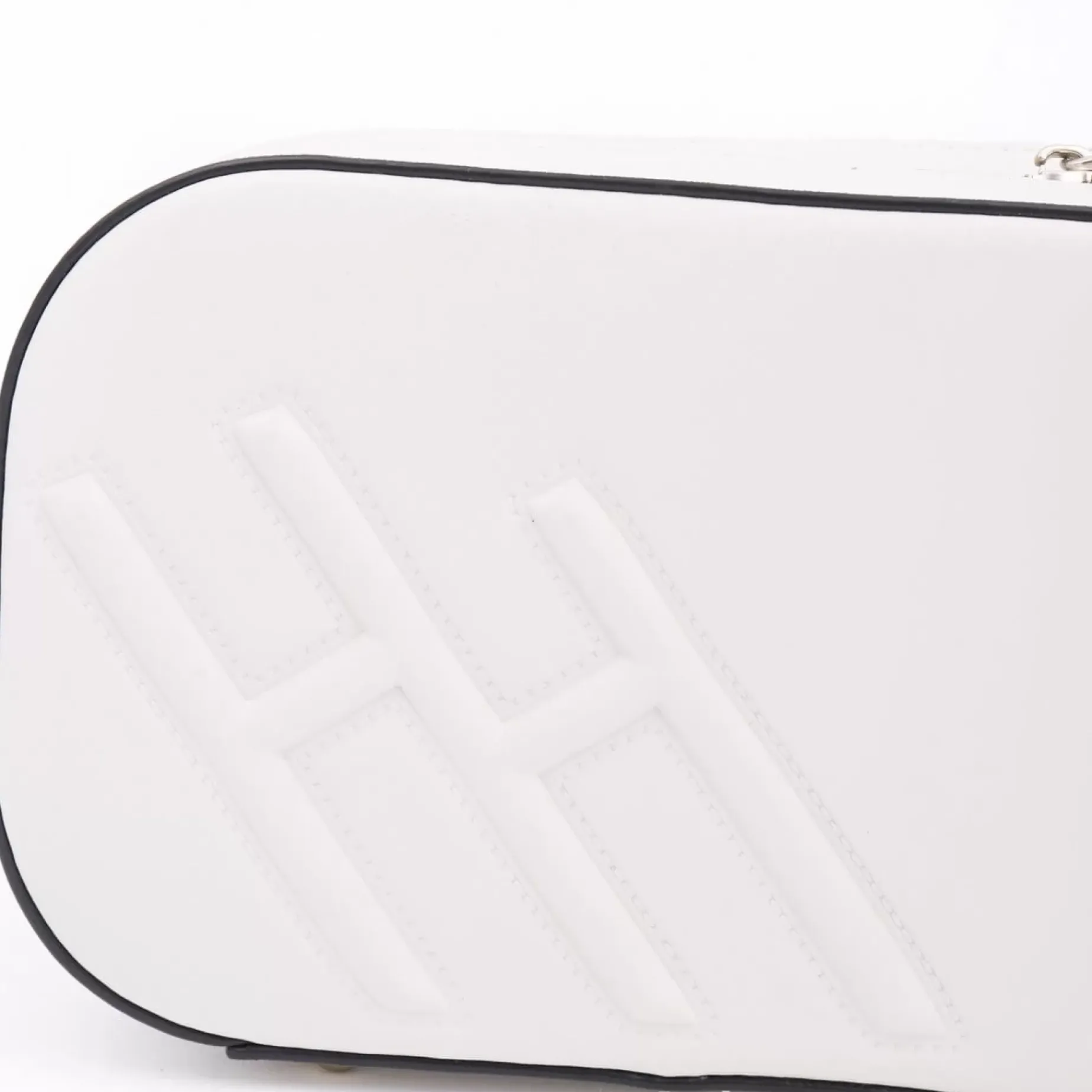 Shania White Leather