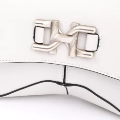 Shivaun White Leather